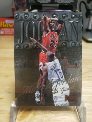 Michael Jordan 1998 - 99 Fleer Metal Universe Card 1 Skybox Rare