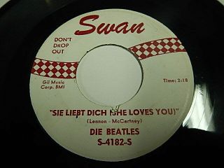 Rare Beatles 45 Sie Liebt Dich (she Loves You) / I 