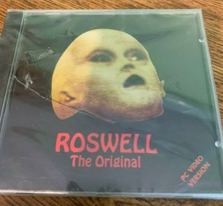 Roswell The Pc Video Version Cd - Rom Ufo Alien Autopsy Very Rare