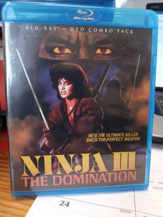 Ninja Iii: The Domination Blu - Ray Sam Firstenberg (dir) 1984 Rare Opp