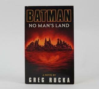 Batman No Man’s Land Greg Rucka Novel Book - Rare