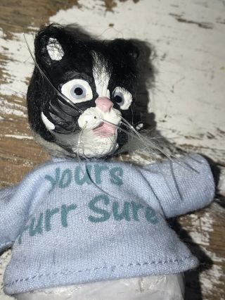 Ashton Drake Yours Fire Sure Kitten Doll Figure Rare K2