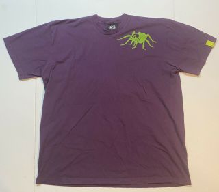 Men’s Nike 6.  0 T Shirt Tee 2xl Xxl Purple Bmx Skate Skull Top - Pre - Owned - Rare