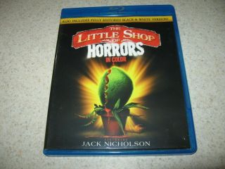 The Little Shop Of Horrors 1960 Blu Ray Legend Films Jack Nicholson Rare Oop