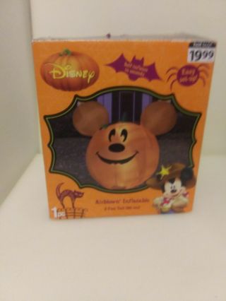 Disney Halloween Airblown Inflatable Mickey Mouse Rare
