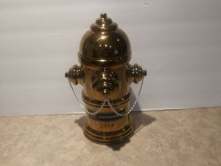 Hd Supply Waterworks Cookie Jar,  2014 Fire Hydrant Cookie Jar Rare Bronze Color
