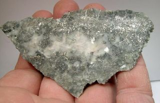 Rare Locality Rich Silver End Slab: Silvertown Mine,  Cobalt,  Ontario,  Canada Nr