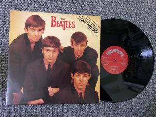 The Beatles Lp 12” Love Me Do 1982 N.  M Mono 12 R 4949 Rare