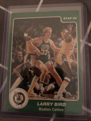 1985 Star Co.  Larry Bird Boston Celtics 1 Rare