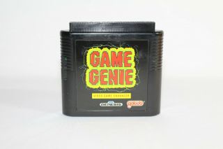 Game Genie for Sega Genesis Authentic & Comes w/ Box RARE 2