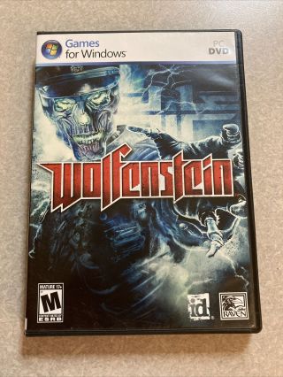 Wolfenstein Pc 2009 Games For Windows Pc Dvd Complete Rare