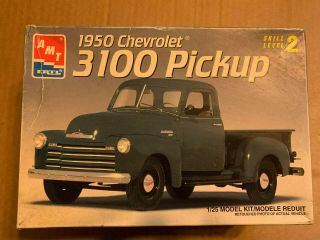 1950 Chevrolet 3100 Pickup Amt 1/25 Niob ▓rare▓ Vintage Truck Farm Classic