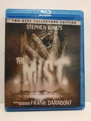 Stephen Kings The Mist (blu - Ray Disc,  2008,  2 - Disc Set) Oop Rare