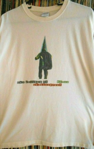 Guided By Voices T - Shirt Hallway Of Shatterproof Glass Large Ivory Very Rare