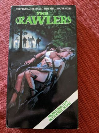 The Crawlers 1993 - Vhs Tape - Horror Promo Screener - Rare Gore 90s Demo Tape