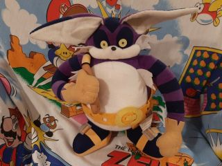 Rare Ge Great Eastern Big The Cat Plush Toy Sonic The Hedgehog First Release