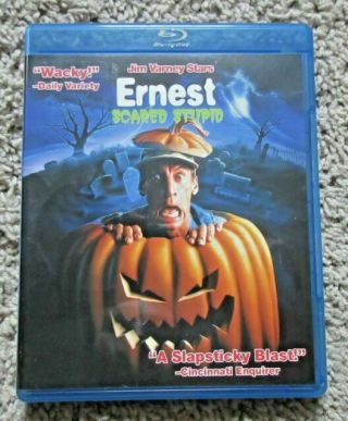 Ernest Scared Stupid (blu - Ray Disc,  2011) Rare Htf