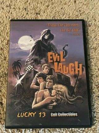 Evil Laugh Dvd Rare Lucky 13 Cult Collectibles Horror Special Edition Slasher