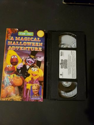 Sesame Street A Magical Halloween Adventure (vhs 2004) Rare Vintage Oop