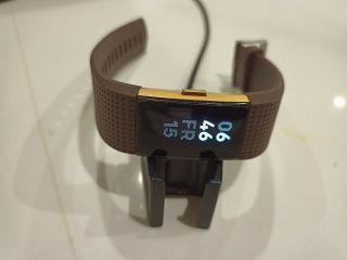 Fitbit Charge 2 (rare Gold Color Case)