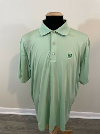Garden City Golf Club Peter Millar Summer Comfort Polo Golf Shirt Xl Rare Logo
