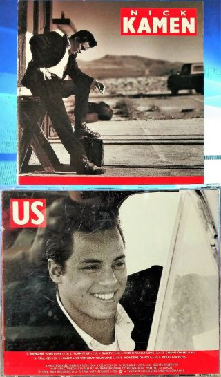 Nick Kamen - Us (cd,  1988,  Warner - Pioneer Corp. ,  Japan) 25p2 - 2153 Very Rare