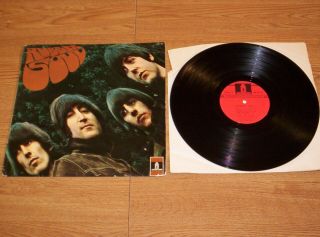 The Beatles Rubber Soul (rare) 1965 Red Odeon Label