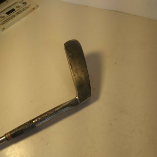 Vintage Arnold Palmer Ap - 40 Lh Putter 35 Inches Rare Leather Handle