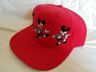 Vintage 1995 Disneyana Convention Snapback Hat Mickey Mouse Disney Rare 2