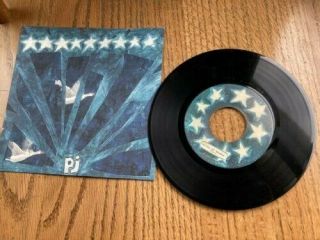 Pearl Jam 7 " Fan Club Christmas Single Vinyl Yr 2000 " Crown Of Thorns " Rare