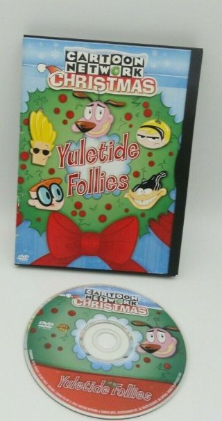 Cartoon Network Christmas Yuletide Follies Dvd Rare Oop Johnny Bravo Holidays