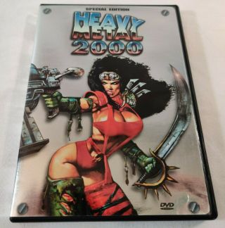Heavy Metal 2000 (dvd,  2000,  Special Edition) Julie Strain W/ Insert Rare