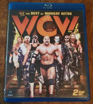 Rare Wcw The Best Of Monday Nitro Vol.  2 Blu - Ray Dvd Wwe Wwf Ecw Aew Nxt Nwo Tna