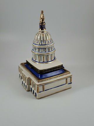 Rare 1996 US CAPITOL Presidential Inaugural Trinket Box 6 