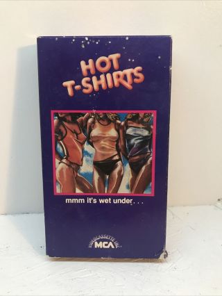 Hot T - Shirts Vhs 1980 Comedy Rare Oop