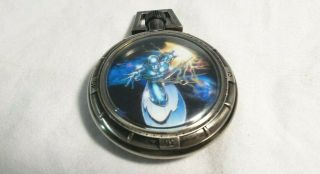 Rare Vintage Marvel Comics Classic Character The Silver Surfer Pocket Watch