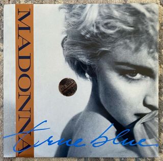 Madonna " True Blue " Rare Pop 45 Sire Australia Promo Vg,