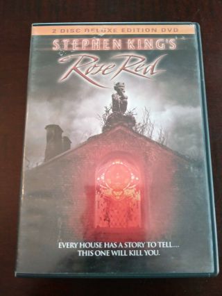 Rose Red Dvd 2002 2003 Stephen King 2 Disc Deluxe Edition Rare Horror Oop