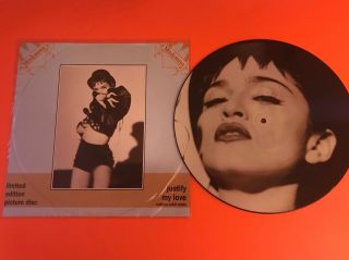 Madonna Justify My Love Uk Picture Disc 12 " Vinyl Single Rare