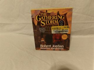 Rare The Gathering Storm Book 12 The Wheel Of Time Audio Book Cd 