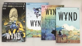 Wynd Comic 1 2 & 3 1st 2nd & 3rd Print Variant Rare Htf Boom Unread