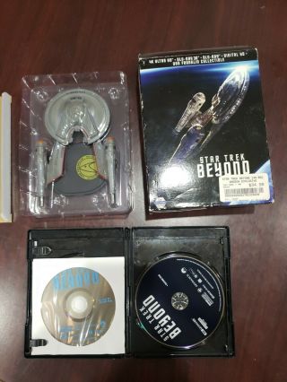 Star Trek Beyond Gift S Blu - Ray Rare Very Cool Set No Digital