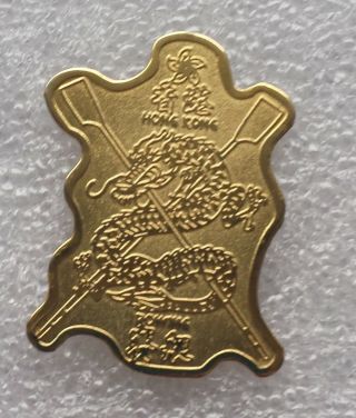 Hong Kong Rowing Federation Pin I - Rare