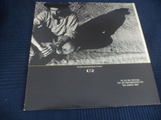 U2 - With Or Without You Rare Greek 3 - Track Promo 12 " Single Vinyl 1987 Unique