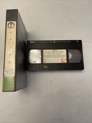 Alien 1979 (vhs) Sigourney Weaver Rare - 1980 Magnetic Video Release