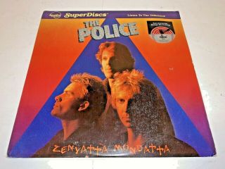 The Police " Zenyatta Mondatta " Rare Nautilus Dbx Disc Vinyl Lp Half Speed Dbx
