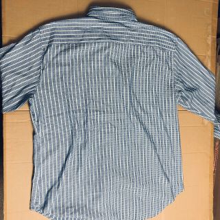 Robert Graham Horizontal Striped Contrast Flip Cuff Button Up Shirt,  Size 3xl