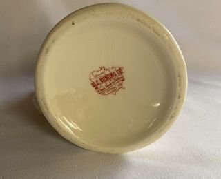 Wittenberg University Vintage Stein Mug Rare Tiger W.  C.  Bunting USA Beige & Gold 2