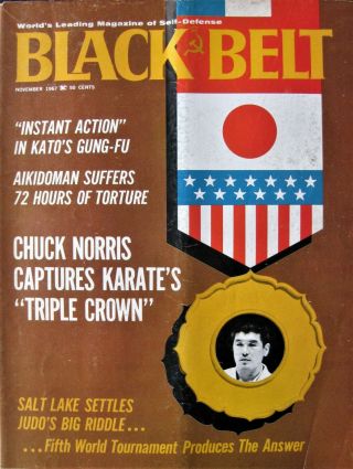 Rare 11/67 Black Belt Bruce Lee Kato Jeet Kune Do Kung Fu Karate Martial Arts