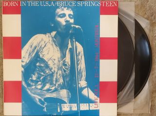 Bruce Springsteen 2lp Born In The U.  S.  A.  Live Vol.  1 Montreal 1984 Rare